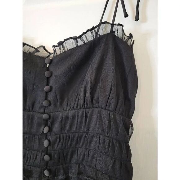 MAJORELLE Sophia Mini Dress in Black S $228 - Picture 9 of 9